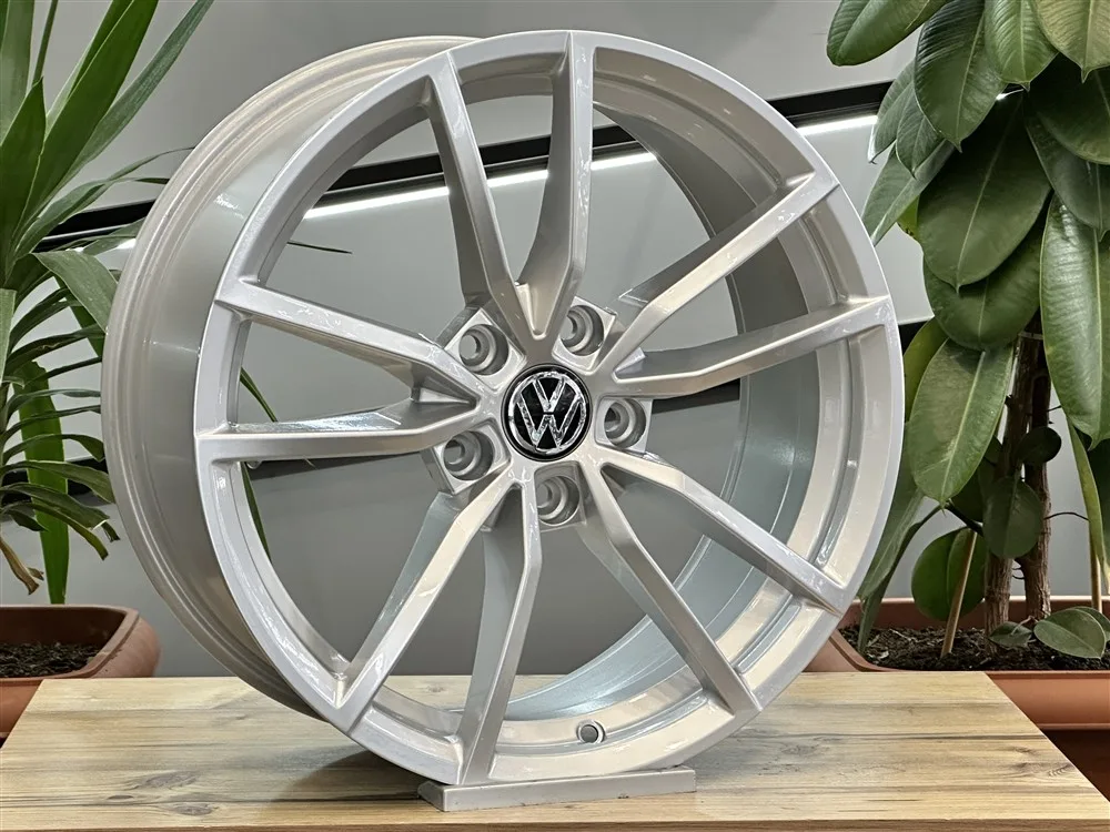 19 İnç Volkswagen Proteria Gümüş Jant 5x112 ET42 - Görsel 3