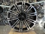 22 İnç Range Rover 2023 Siyah Elmas Kesim Jant 5x120 ET45 BF - Görsel 2