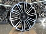 22 İnç Range Rover 2023 Siyah Elmas Kesim Jant 5x120 ET45 BF