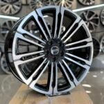 22 İnç Range Rover 2023 Siyah Elmas Kesim Jant 5x120 ET45 BF