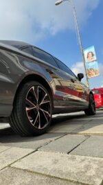 17 İnç Audi RS7 Tasarım Jant Takımı 5x100 (Gun Metal / Diamond Cut) - Görsel 9