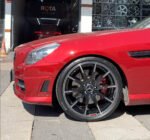 19 İnç Mercedes Brabus Siyah Jant 5x112 Ön Arka Farklı BF - Görsel 4