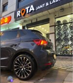19 İnç Audi S Line Siyah Elmas Kesim Jant 5x112 ET35 BF - Görsel 4