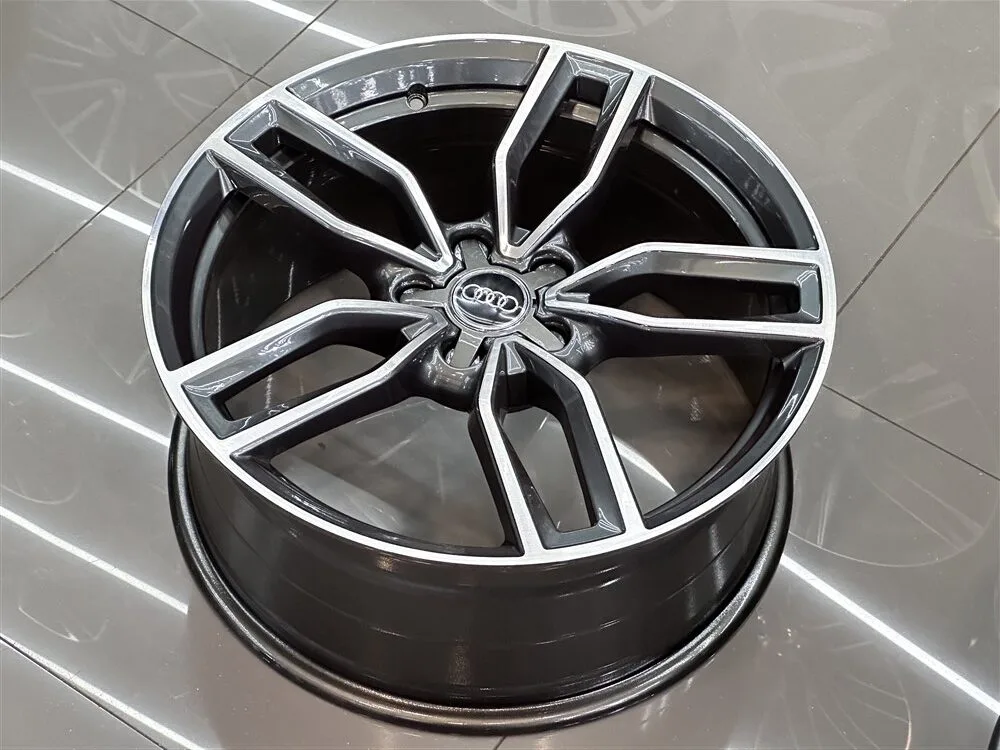 19" AUDI S-LINE PARLAK GUNMETAL - Görsel 2
