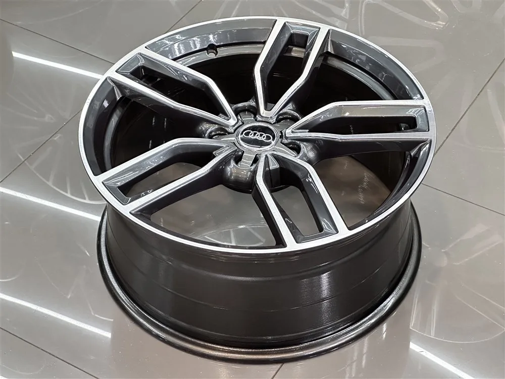 19" AUDI S-LINE PARLAK GUNMETAL - Görsel 3