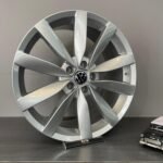 19 İnç Volkswagen Lugano Gümüş Jant 5x112 ET40 - Görsel 2