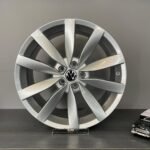 19 İnç Volkswagen Lugano Gümüş Jant 5x112 ET40 - Görsel 4