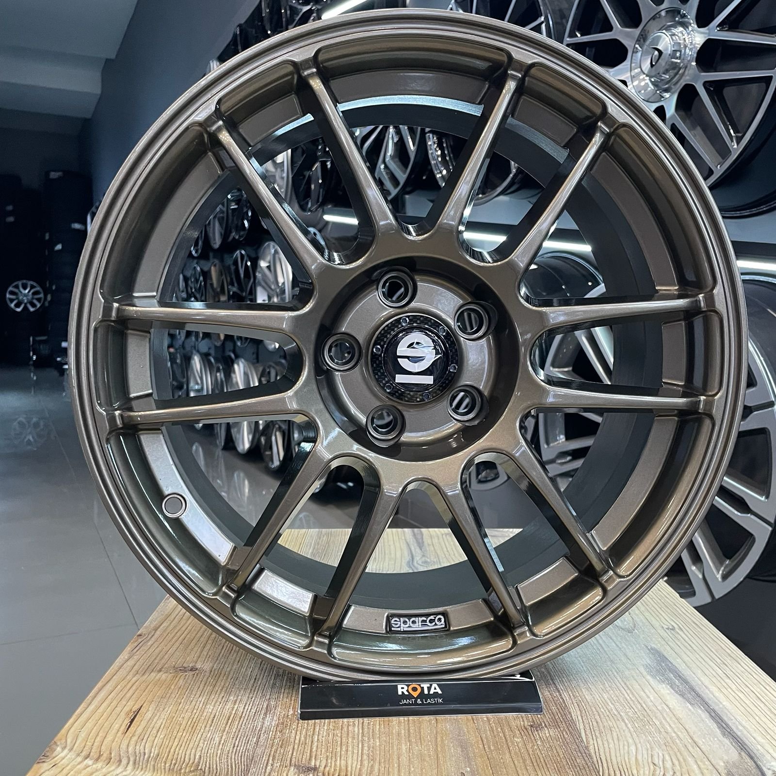 WhatsApp Image 2026-01-31 at 14.03.41 (18) Sparco Tarmac 17 İnç jant Bronz 5x98 - Görsel 1