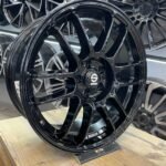17 İnç Sparco Tarmac Black Jant 5x100 ET35 (Parlak Siyah) - Görsel 2