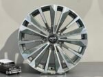 16 İnç Toyota Corolla XFlame Uyumlu Gunmetal Gri Jant 5x114.3 ET40
