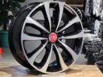 16 İnç Fiat Egea Lounge Uyumlu Siyah Çelik Jant 5x98 ET39 - Görsel 3