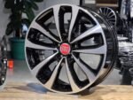 16 İnç Fiat Egea Lounge Uyumlu Siyah Çelik Jant 5x98 ET39 - Görsel 2
