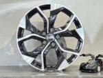 18 İnç Audi S-Line Model Black Machine Çelik Jant 5x112 ET42 - Görsel 3