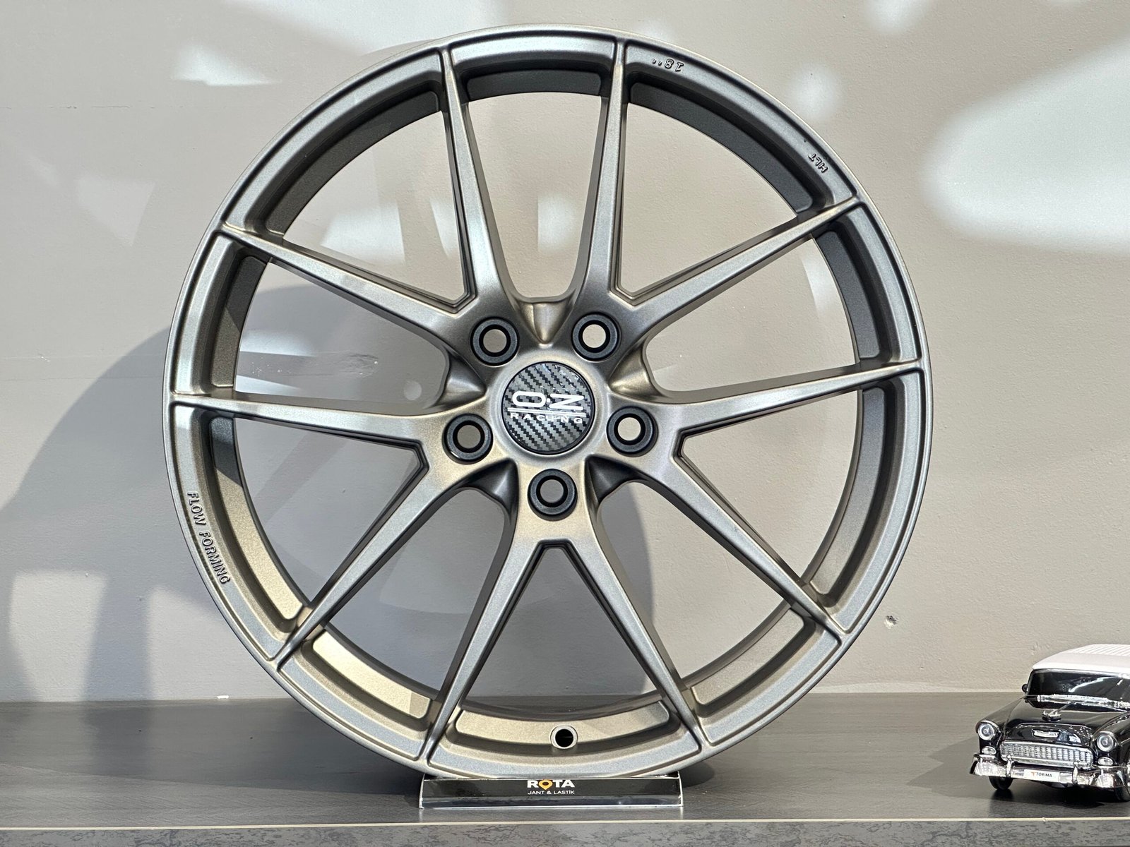 IMG_4029 18 İnç OZ Racing Gun Metal Gri Çelik Jant 5x112 ET45 - Görsel 1