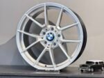 18 İnç BMW M3-M4 CS Tasarım Gümüş Çelik Jant 5x120 ET35 - Görsel 2