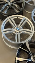 19 İnç BMW F10 M5 Tasarım Black Diamond Ön/Arka Farklı Çelik Jant Takımı 5x120 (Ön: 8.5J ET30 / Arka: 9.5J ET35)
