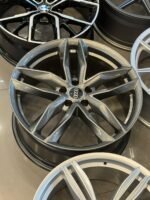 20 İnç Audi RS6 Tasarım Gun Metal Çelik Jant Takımı 5x112 ET35 (9J)